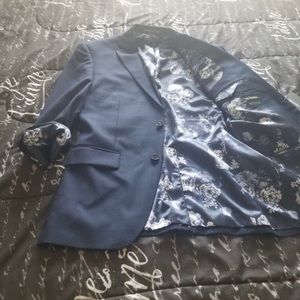 Blue INDOCHINO Full 2 Piece Suit NWT